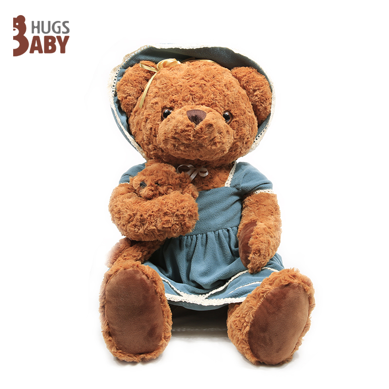 抱抱宝贝-母子泰迪熊